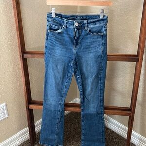American eagle skinny kick jeans size 4